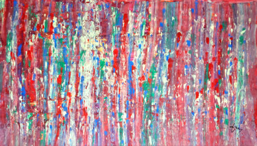 Painting titled "Abstract movement 16" by Daniel Ene, Original Artwork, Acrylic