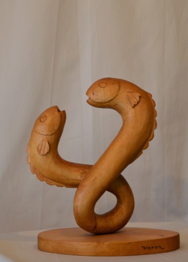 Sculpture titled "Toi et moi" by Daniel Haran, Original Artwork