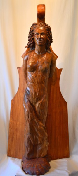 Sculpture titled "Bretagne, figure de…" by Daniel Haran, Original Artwork