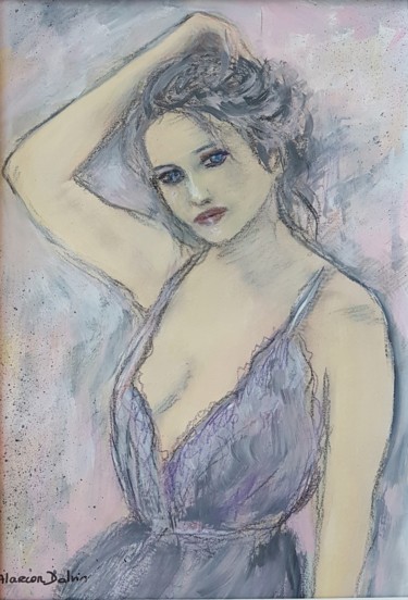 SEDUCTION 🌷 Peinture intitulée "SEDUCTION 🌷" par Danielle Alarcon Dalvin, Œuvre d'art originale, Acrylique