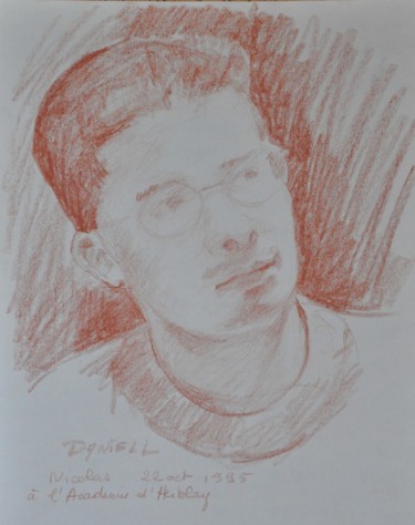 Disegno intitolato "38.jpg" da Danielle Braillon (DANIELL), Opera d'arte originale