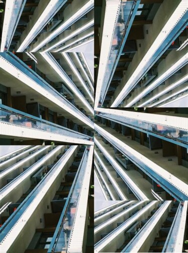 Photographie intitulée "autoroutes" par Danielle Dubus, Œuvre d'art originale