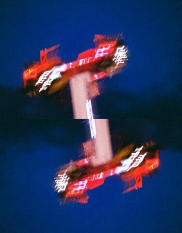 Photographie intitulée "OVNI : envol" par Danielle Dubus, Œuvre d'art originale