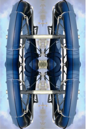 Photographie intitulée "grande roue 1" par Danielle Dubus, Œuvre d'art originale