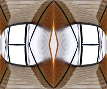 Photographie intitulée "l'oeil à l'infini" par Danielle Dubus, Œuvre d'art originale