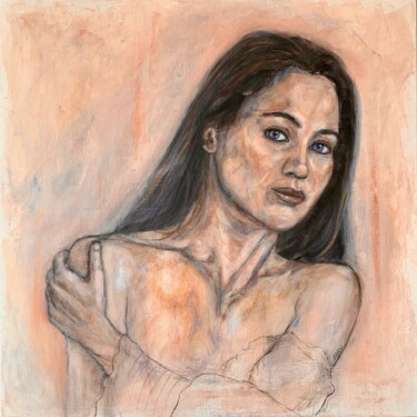 Peinture intitulée "Au Féminin VII" par Danielle Dumestre, Œuvre d'art originale, Acrylique Monté sur Châssis en bois