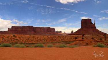 Photography titled "MONUMENT VALLEY  2" by Alain Revy, Original Artwork