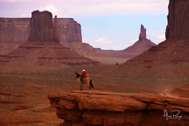 Photography titled "MONUMENT VALLEY 3" by Alain Revy, Original Artwork