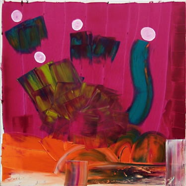 Pintura intitulada "Enfances, Colors! D…" por Danielle Aspis, Obras de arte originais, Óleo
