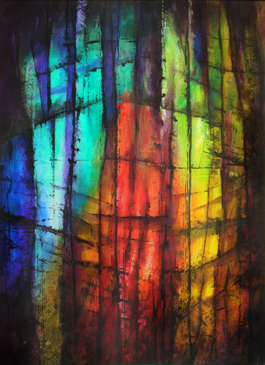 Peinture intitulée "Illuminate VII" par Daniel Loveday, Œuvre d'art originale, Acrylique
