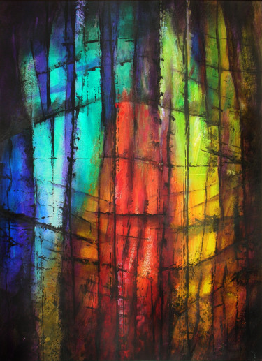 Pintura titulada "Illuminate VII" por Daniel Loveday, Obra de arte original, Acrílico