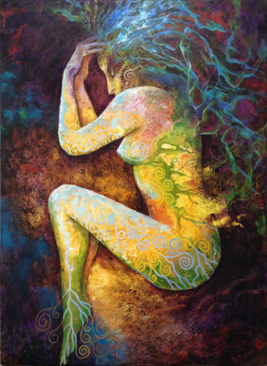 Peinture intitulée "Natural Transition" par Daniel Loveday, Œuvre d'art originale, Huile