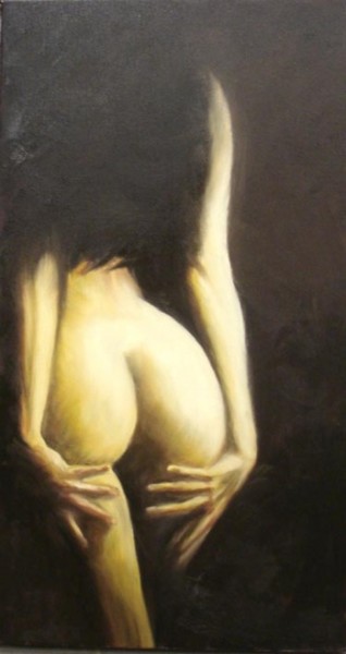 Peinture intitulée "Béatrice   Huile su…" par Daniel Lutaud, Œuvre d'art originale, Huile