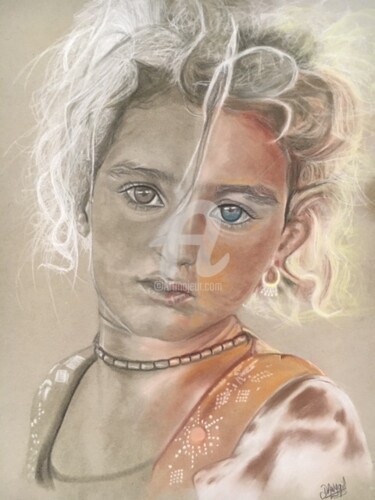 Drawing titled ""ZOHRA, the little…" by Danygil, Original Artwork, Pencil