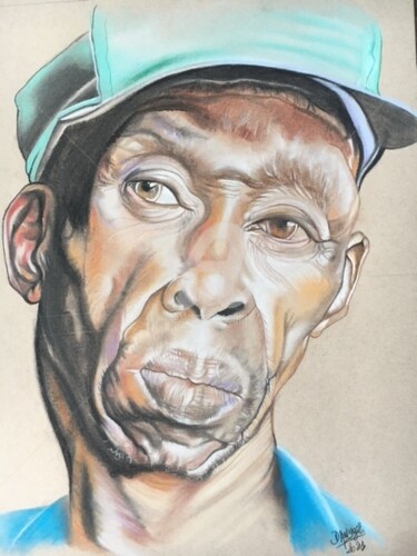 Drawing titled ""MISTER JOHN"" by Danygil, Original Artwork, Pastel