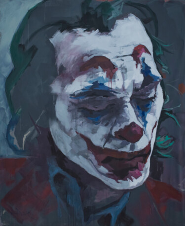 绘画 标题为“Joker” 由Daniel Rubio Rebollo, 原创艺术品, 丙烯