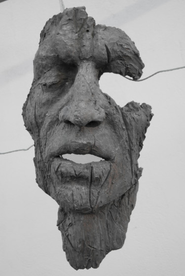 Skulptur mit dem Titel "before eternity" von Daniel Rubio Rebollo, Original-Kunstwerk, Terra cotta