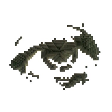 Eye Скульптура под названием "Eye" - Daniel Du Preez, Подлинное произведение искусства, Бумага