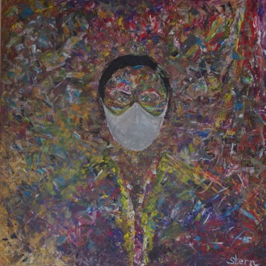 Pintura titulada "Oxygène" por Daniel Stern, Obra de arte original, Acrílico