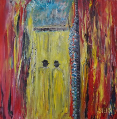Peinture intitulée "Passage dans une au…" par Daniel Stern, Œuvre d'art originale, Acrylique Monté sur Châssis en bois