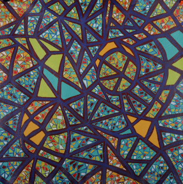 Peinture intitulée "Mosaic 2" par Daniel Tardif, Œuvre d'art originale, Acrylique