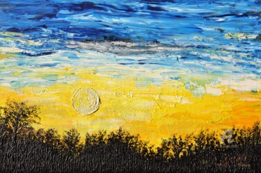 Painting titled "The Sunny Morning" by Daniel Urbaník, Original Artwork, Acrylic