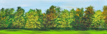 Malerei mit dem Titel "Autumn Arrived" von Daniel Urbaník, Original-Kunstwerk, Acryl