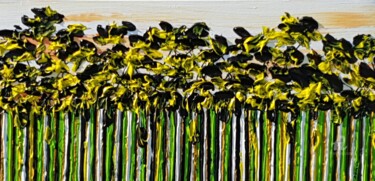 Painting titled "Meadow In Summer 9" by Daniel Urbaník, Original Artwork, Acrylic