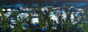 Peinture intitulée "Light In The Grass 1" par Daniel Urbaník, Œuvre d'art originale, Acrylique