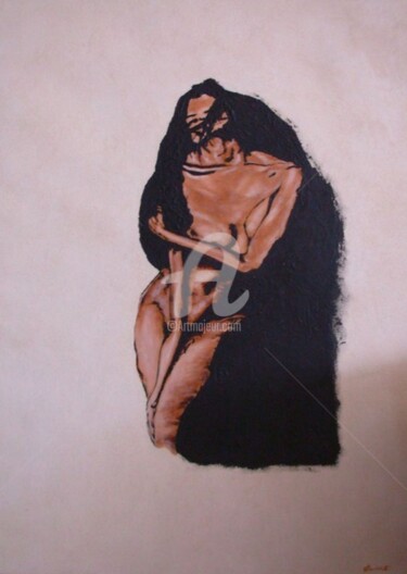 绘画 标题为“BRUT D femme” 由Danihua, 原创艺术品, 油