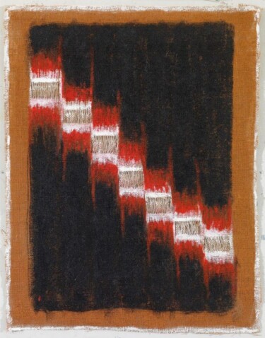 Art textile intitulée "“25/02/06”" par Danil (Panagopoulos), Œuvre d'art originale, Tissu