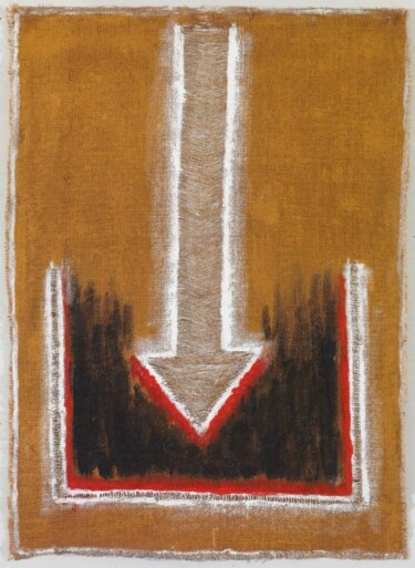 Art textile intitulée "“X/05”" par Danil (Panagopoulos), Œuvre d'art originale, Tissu