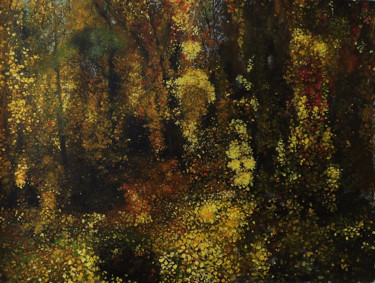 Painting titled "Autumn" by Danil Shurykin, Original Artwork, Acrylic