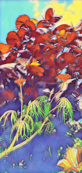 Digitale Kunst mit dem Titel "Nature" von Danila, Original-Kunstwerk, Fotomontage