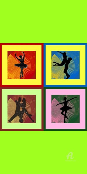 Digital Arts titled "Danila-danse" by Danila, Original Artwork, Digital Painting