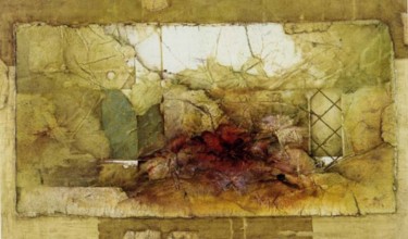 Картина под названием "Stone Flower" - Danila Zhirov, Подлинное произведение искусства