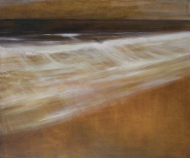 Malerei mit dem Titel "WATER OF TIME seasc…" von Masha Danilovskaia, Original-Kunstwerk, Öl