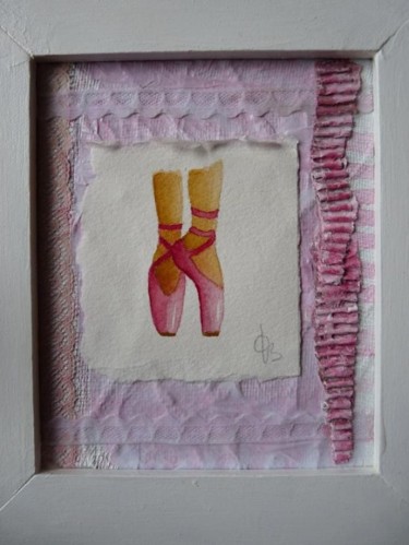 Collages titled "Rose Repetto" by D A N ' I M A G ' I N, Original Artwork