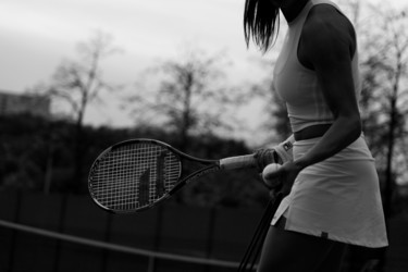 Фотография под названием "Tennis girl" - Daniil Ivanov, Подлинное произведение искусства, Цифровая фотография