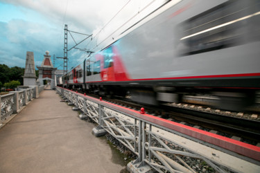 Фотография под названием "Moscow Train" - Daniil Ivanov, Подлинное произведение искусства, Цифровая фотография