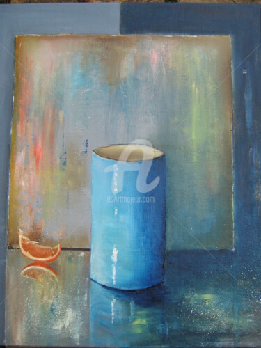 Peinture intitulée "Reflets" par Dany, Œuvre d'art originale, Huile