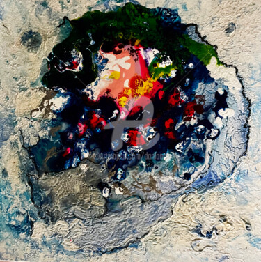 Painting titled "color" by Daniel Lanoux, Original Artwork, Acrylic