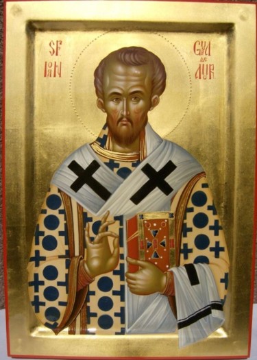 Painting titled "St John" by Daniel Neculae, Original Artwork