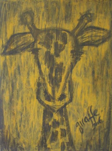 Painting titled "Giraffe" by Danni, Original Artwork