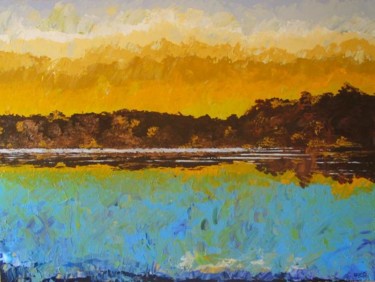Painting titled "Shoreline" by Danni, Original Artwork