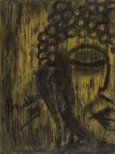 Painting titled "Buddha" by Danni, Original Artwork
