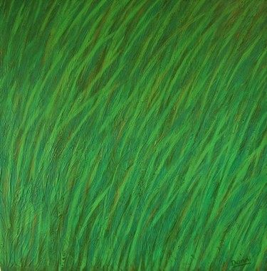 Painting titled "Windgrass" by Danni, Original Artwork