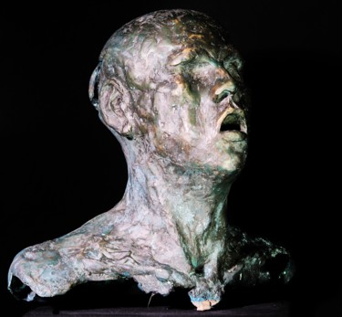Sculptuur getiteld "Dementia" door Danny Boterdael, Origineel Kunstwerk, Bronzen