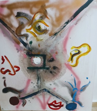 Pintura titulada "The Five Senses" por Daniel Shorkend, Obra de arte original, Acrílico Montado en Bastidor de camilla de ma…