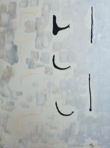 Peinture intitulée "4,3,2..." par Daniel Shorkend, Œuvre d'art originale, Acrylique Monté sur Châssis en bois